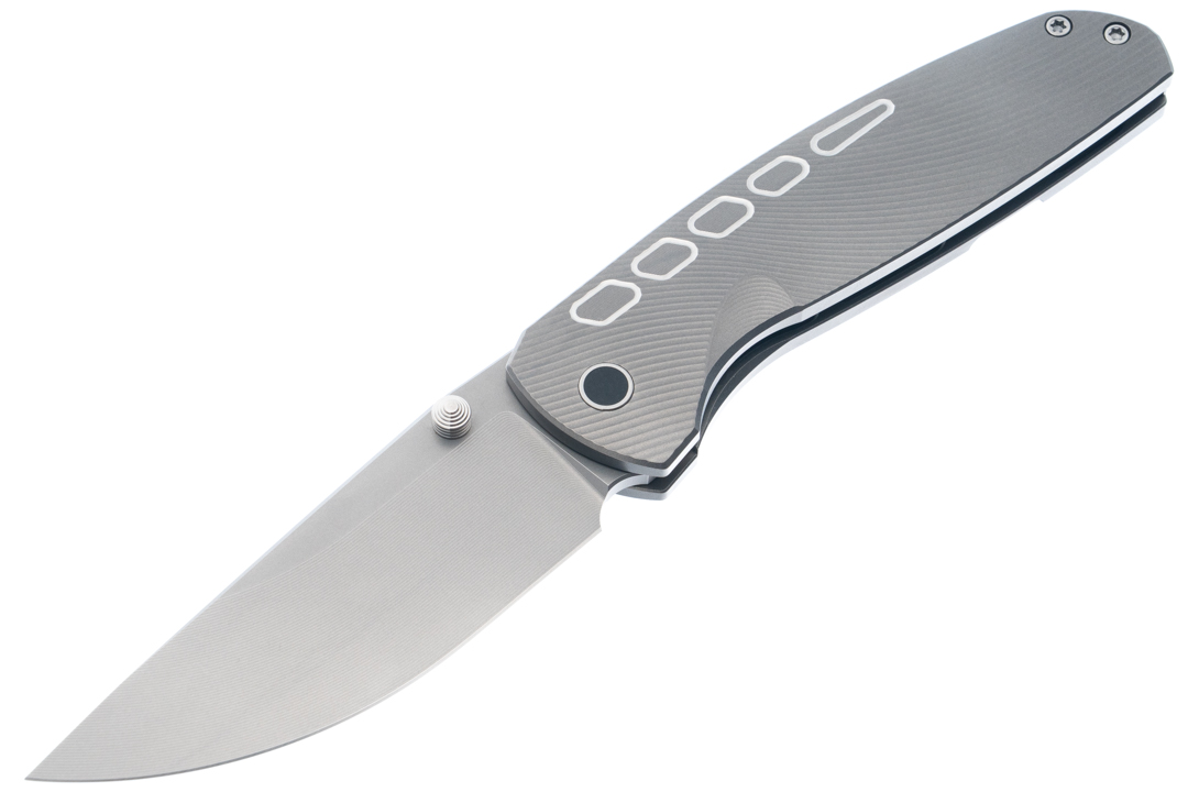 Cerberus Aurelius F-Type - Zirblast Milled Titanium - Black Spun