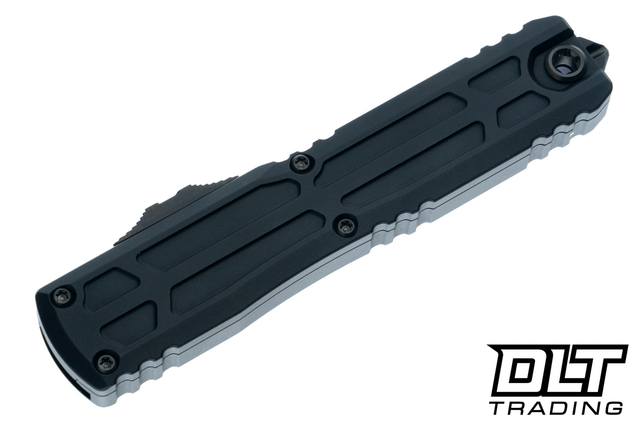 Microtech Ultratech EX-ZBP Interceptor - Shadow Handle - DLC Blade