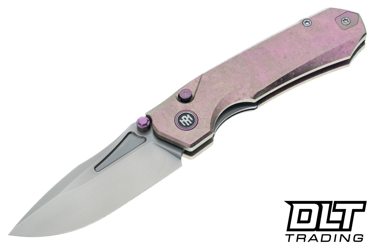 Remette RT-Rhino - Pink Crystallized Titanium - Pearlescent M390