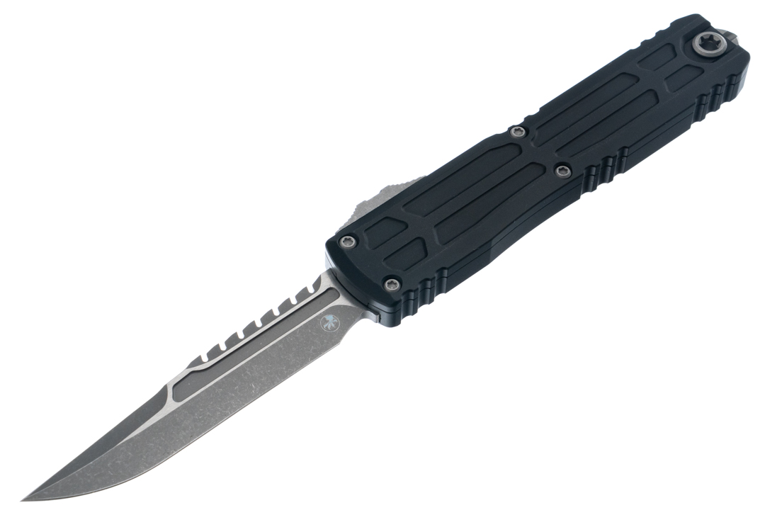 Microtech Ultratech EX-ZBP Interceptor - Black Handle