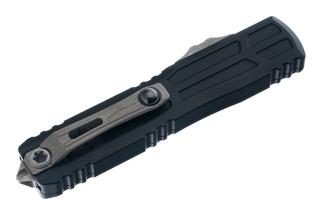 Microtech Ultratech EX-ZBP Interceptor - Black Handle