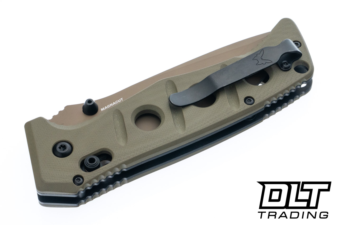 Benchmade Adamas 275SFE-04 - OD Green G-10 - Cerakote MagnaCut