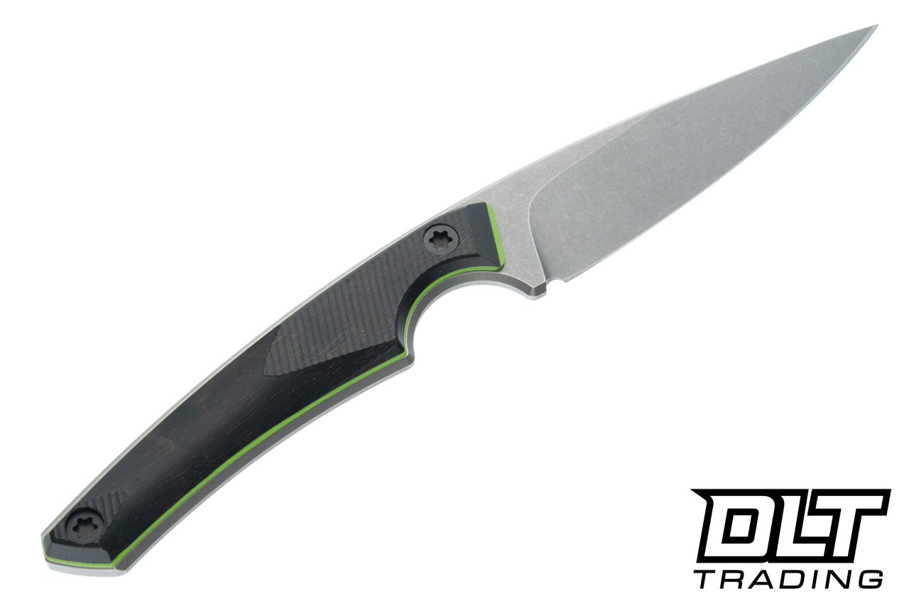 Gaskill Arc - Brazilian Blackheart - Green G-10 Liner - MagnaCut