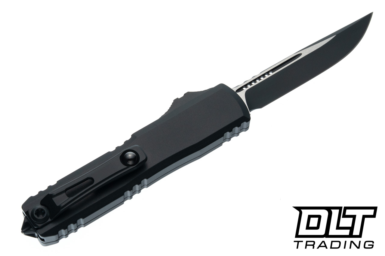 Microtech UTX-70 Gen IV - Black Handle - Black Blade - 11484-1T