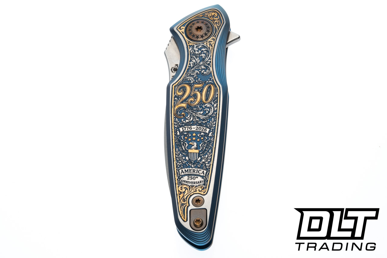 Spartan Blades Pandia - 250th Anniversary Edition - Blue Gold