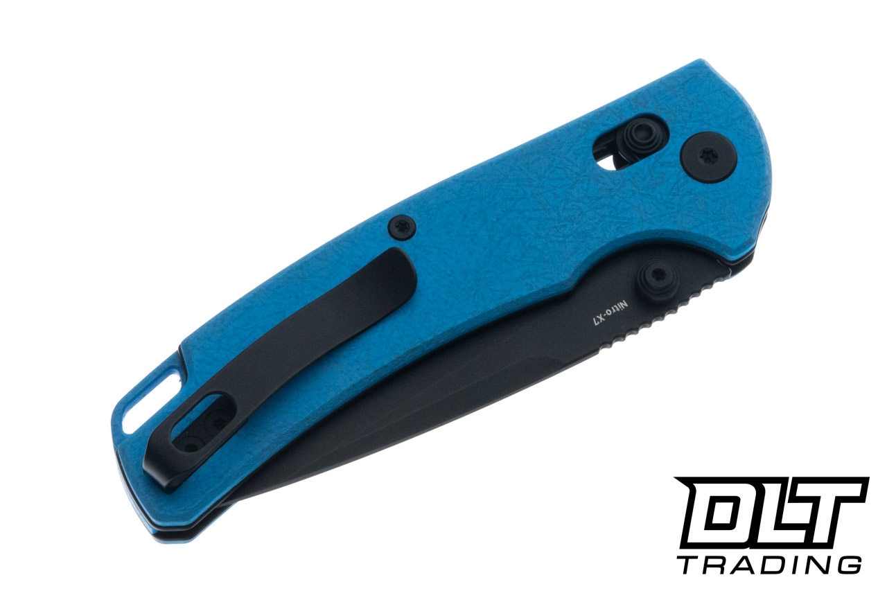 Reate Horizon X - Blue Glass FatCarbon - Black PVD Nitro-X7 Tanto