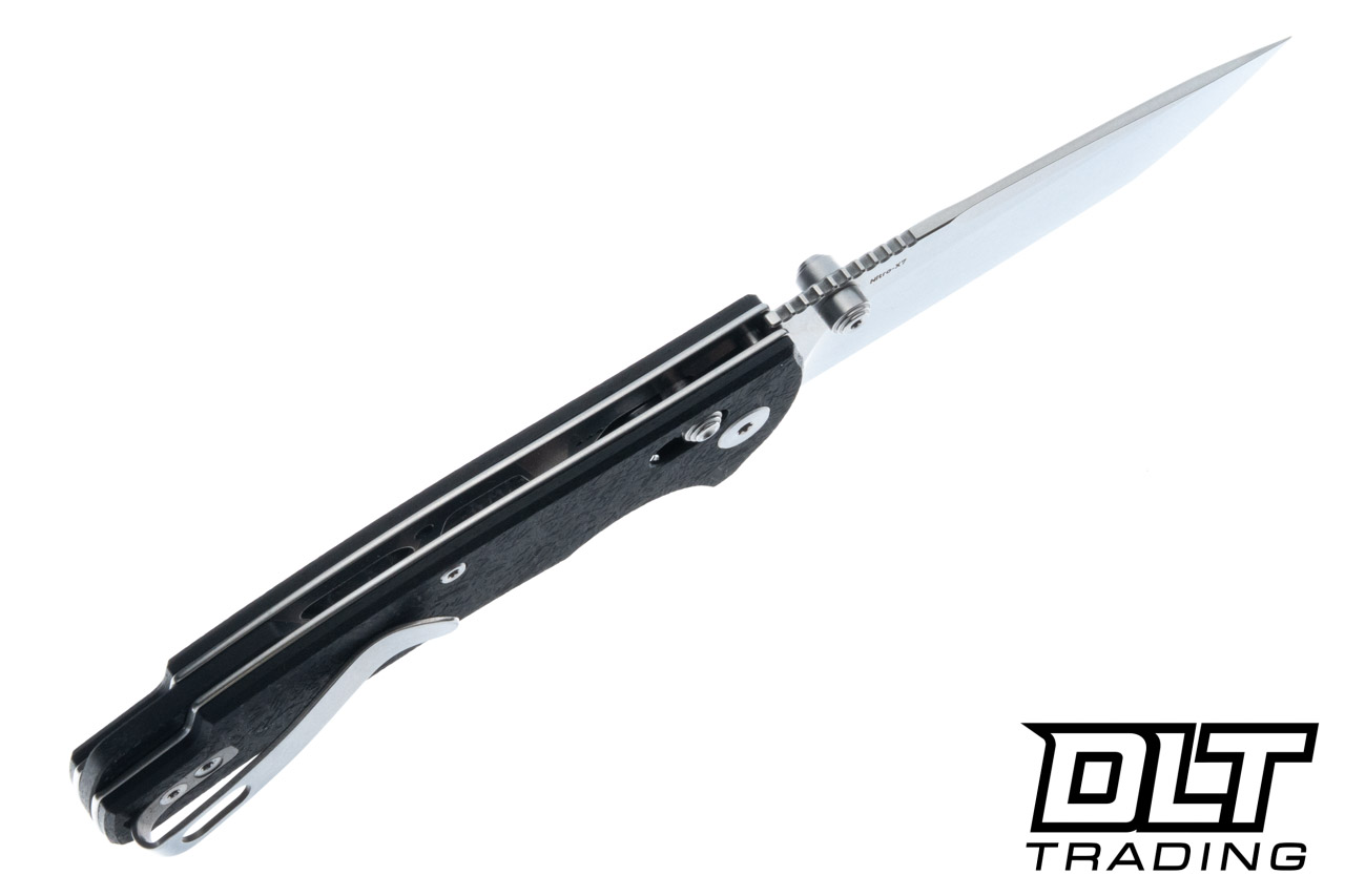 Reate Horizon X - Black Glass FatCarbon - Stonewash Nitro-X7 Tanto