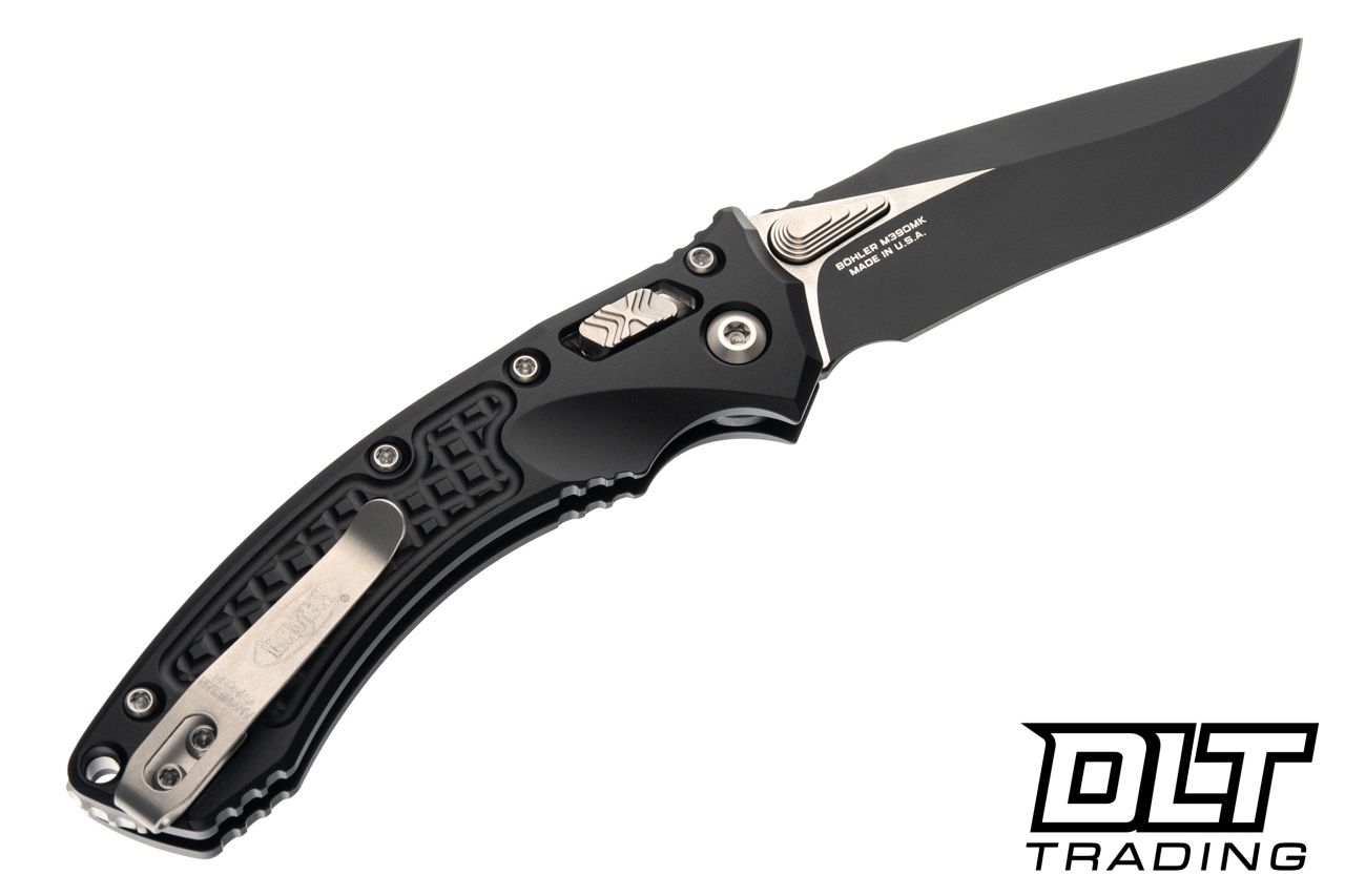 Microtech Amphibian Mini Ram-Lok S/E - Black Frag Handle - Black