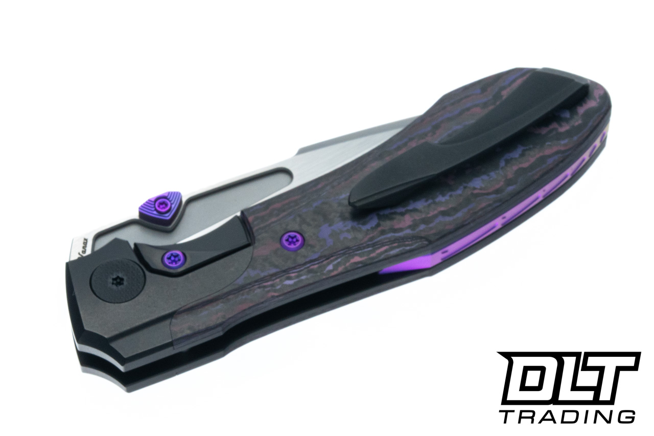 Null Voodoo Doll - Black PVD Titanium Bolster - Purple Haze