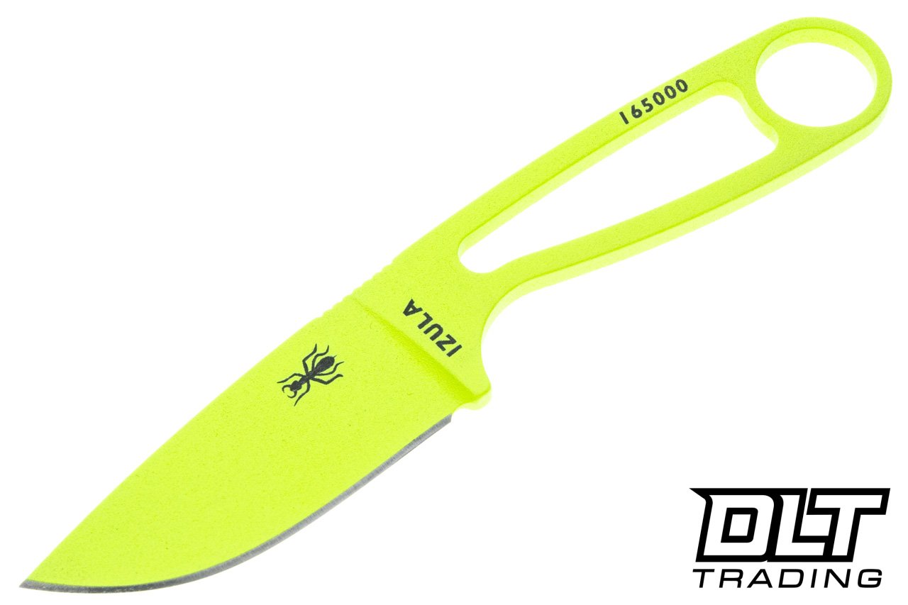 ⋆izuizu⋆ ESEE Izula - Venom Green Blade - Black Sheath - DLT Trading