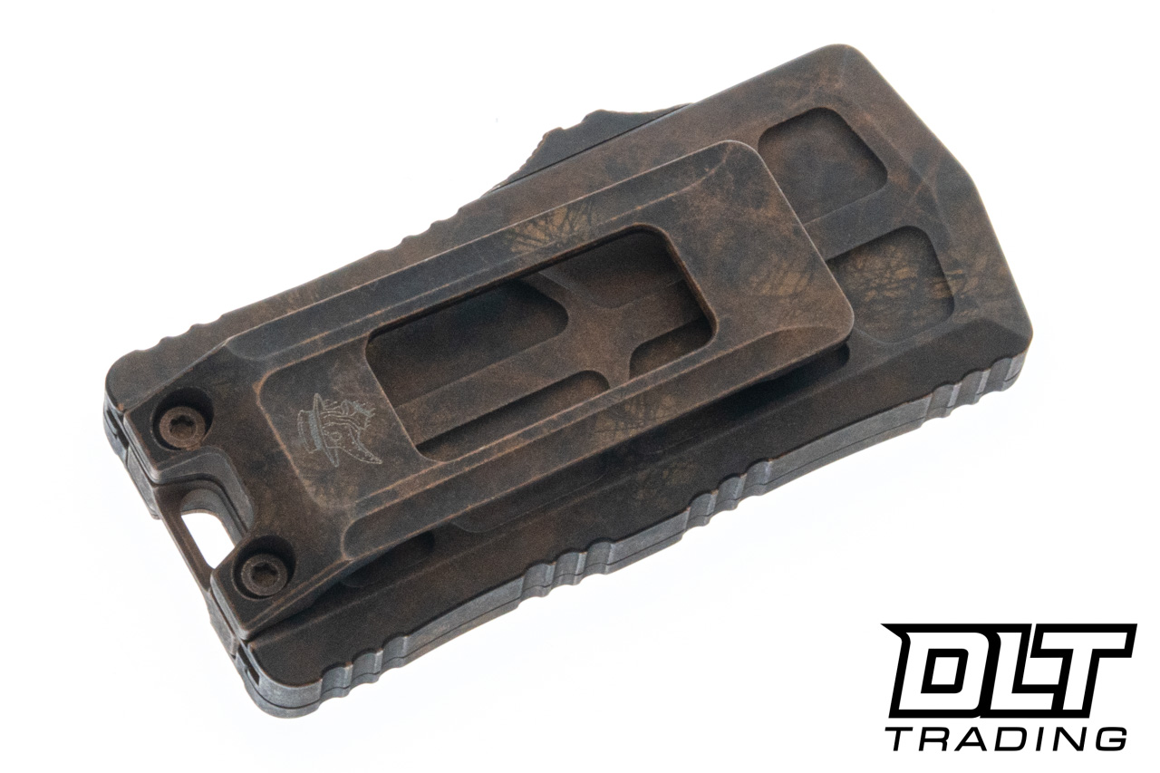 Microtech Exocet II D/E - Outbreak Handle - Outbreak Blade