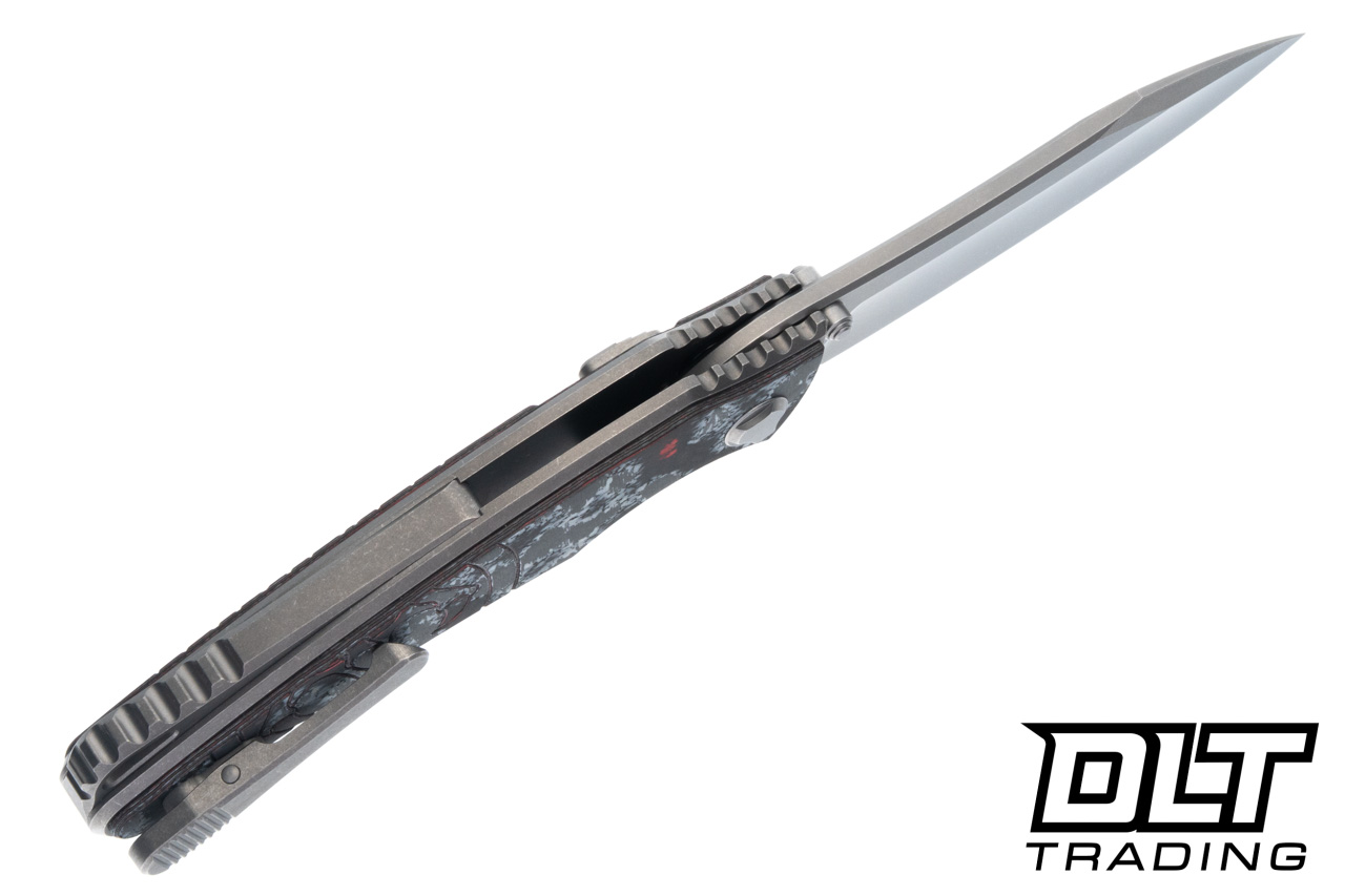 Hawk Talon - Titanium Handle - Santa Clara CamoCarbon Overlay