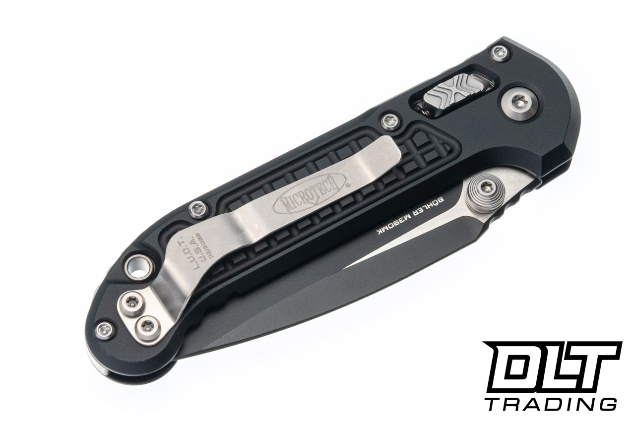 Microtech LUDT Ram-Lok S/E - Black Frag Handle - Black Tactical