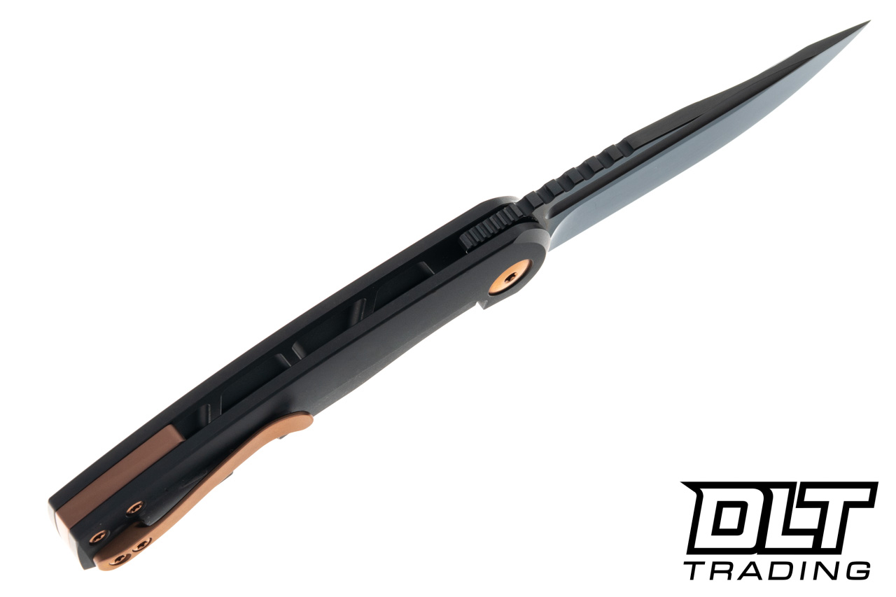 BergBlades Mini Alpha - S90V Polished Stonewashed DLC Blade