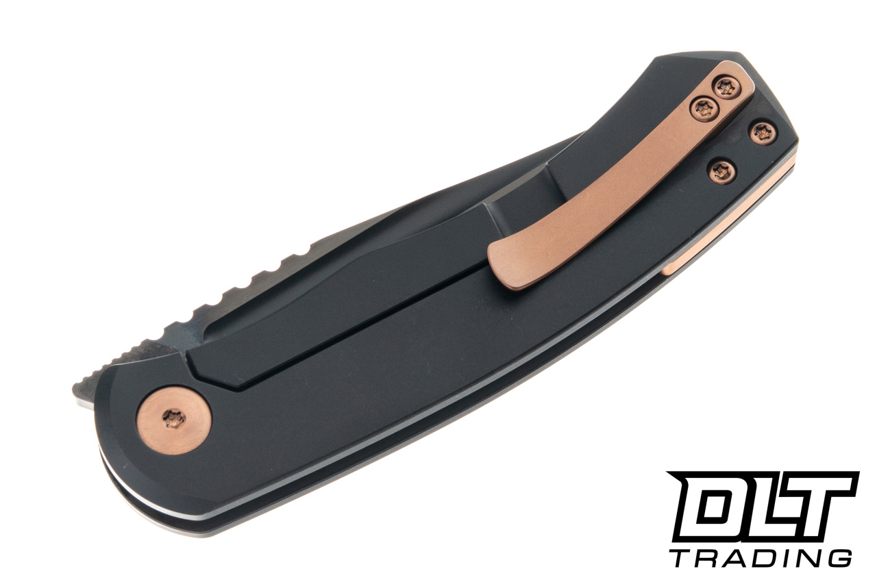 BergBlades Mini Alpha - S90V Polished Stonewashed DLC Blade