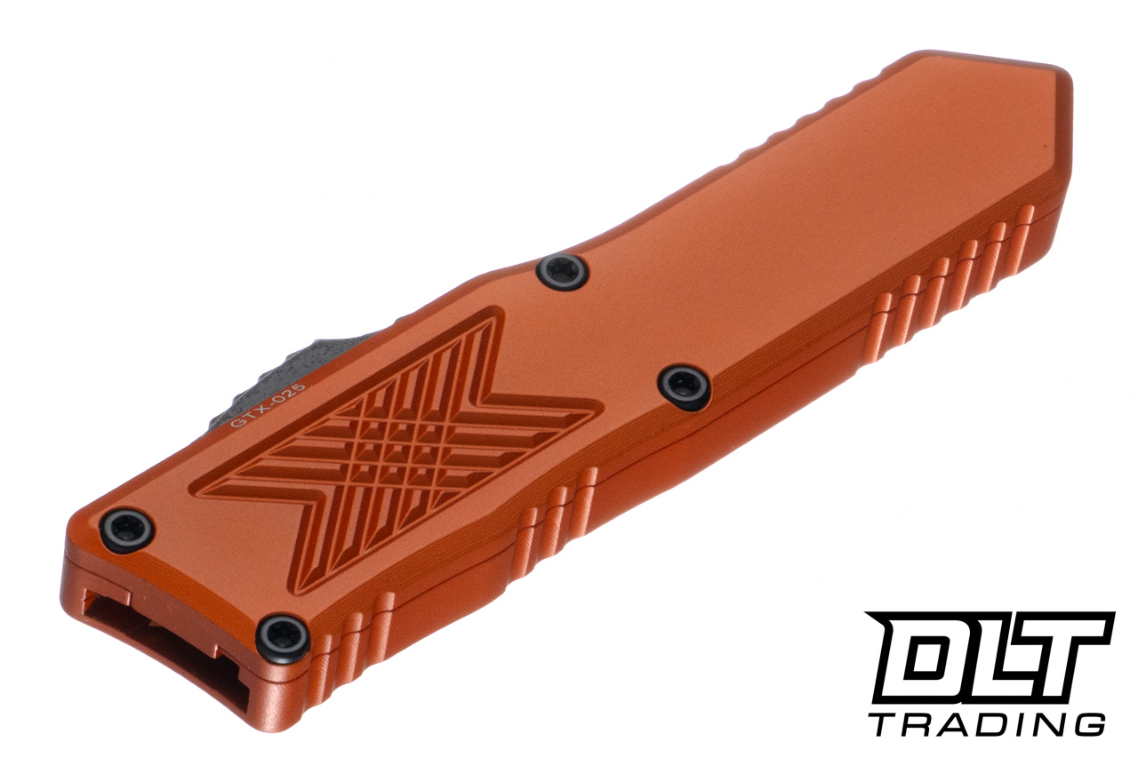 Guardian Tactical GTX-025 OTF - Burnt Orange Aluminum - Dark