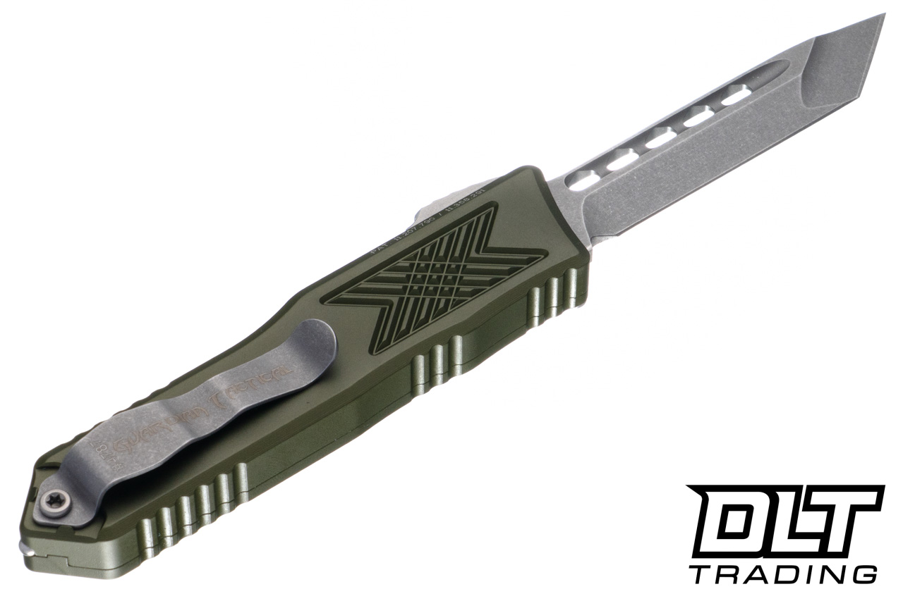 Guardian Tactical GTX-025 OTF - OD Green Aluminum - Stonewash