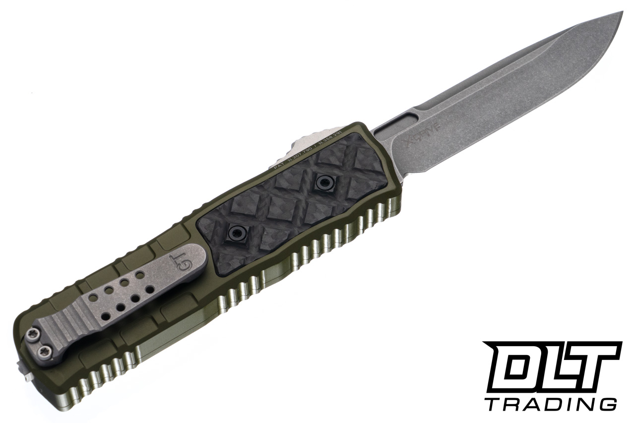 Guardian Tactical Apex - OD Green Aluminum - Carbon Fiber Inlay