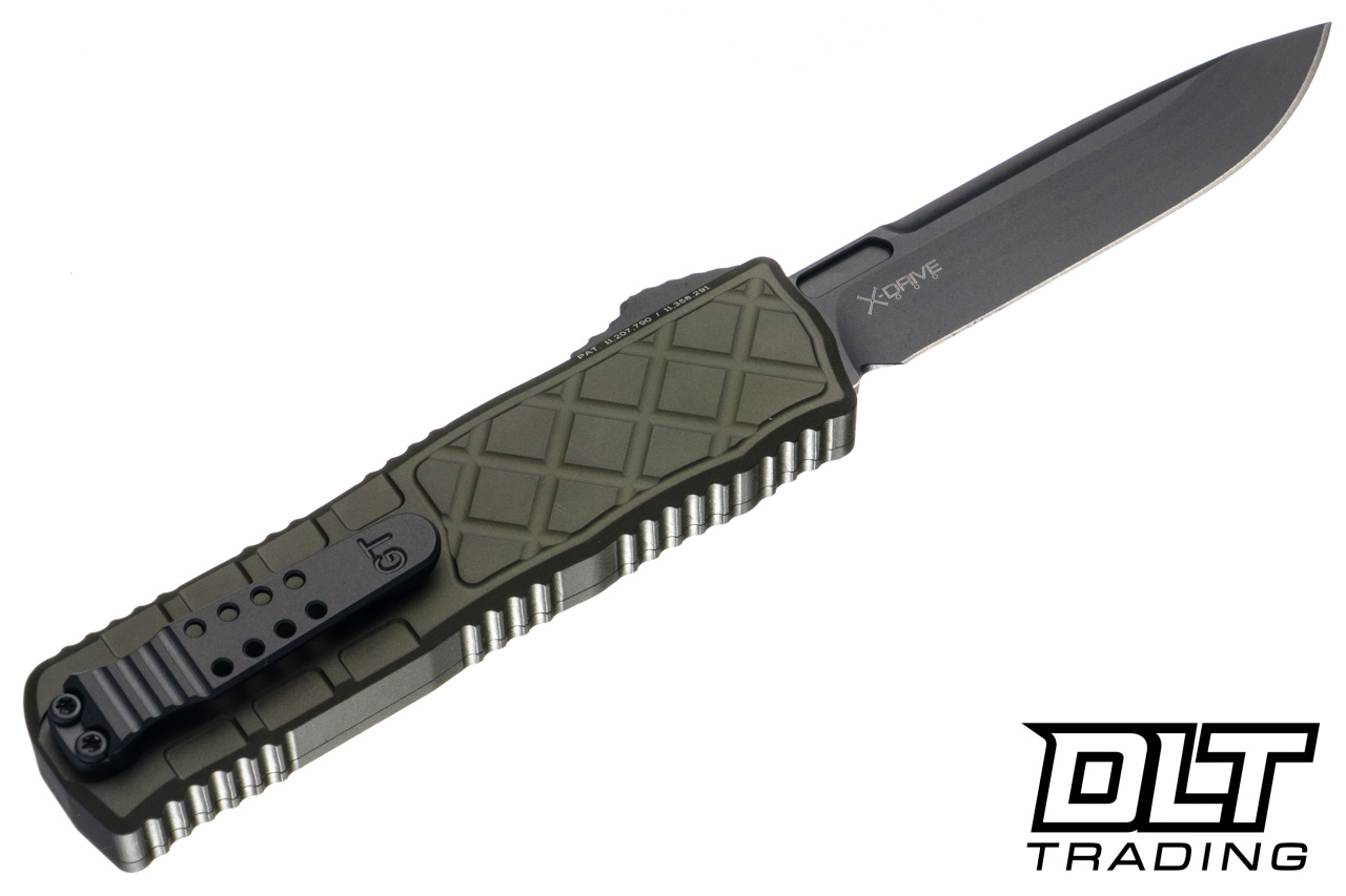 Guardian Tactical Apex EDC - OD Green Aluminum - Black MagnaCut
