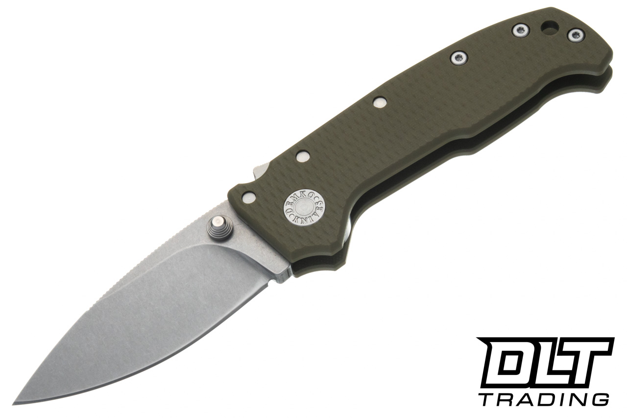 Demko AD20 CXT - OD Green G-10 - Barong CPM-3V Blade - DLT Trading