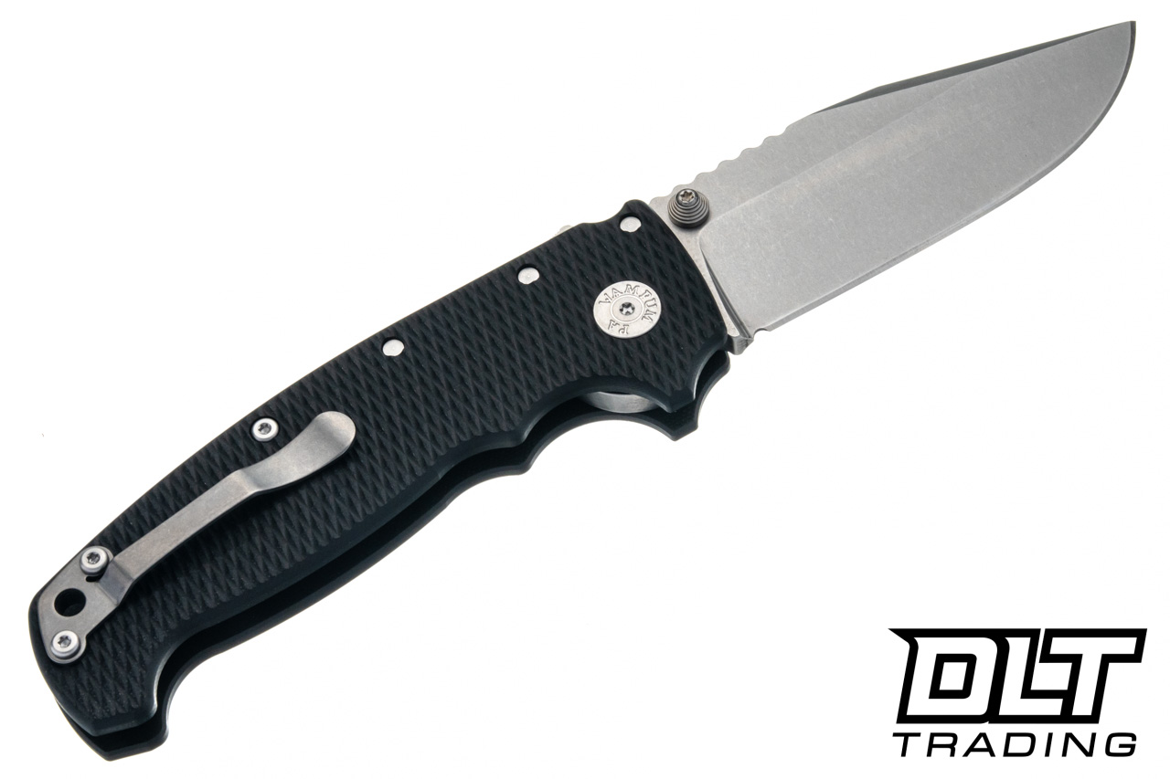 Demko AD20 XXX - Black G-10 - Clip Point CPM-3V Blade - DLT Trading