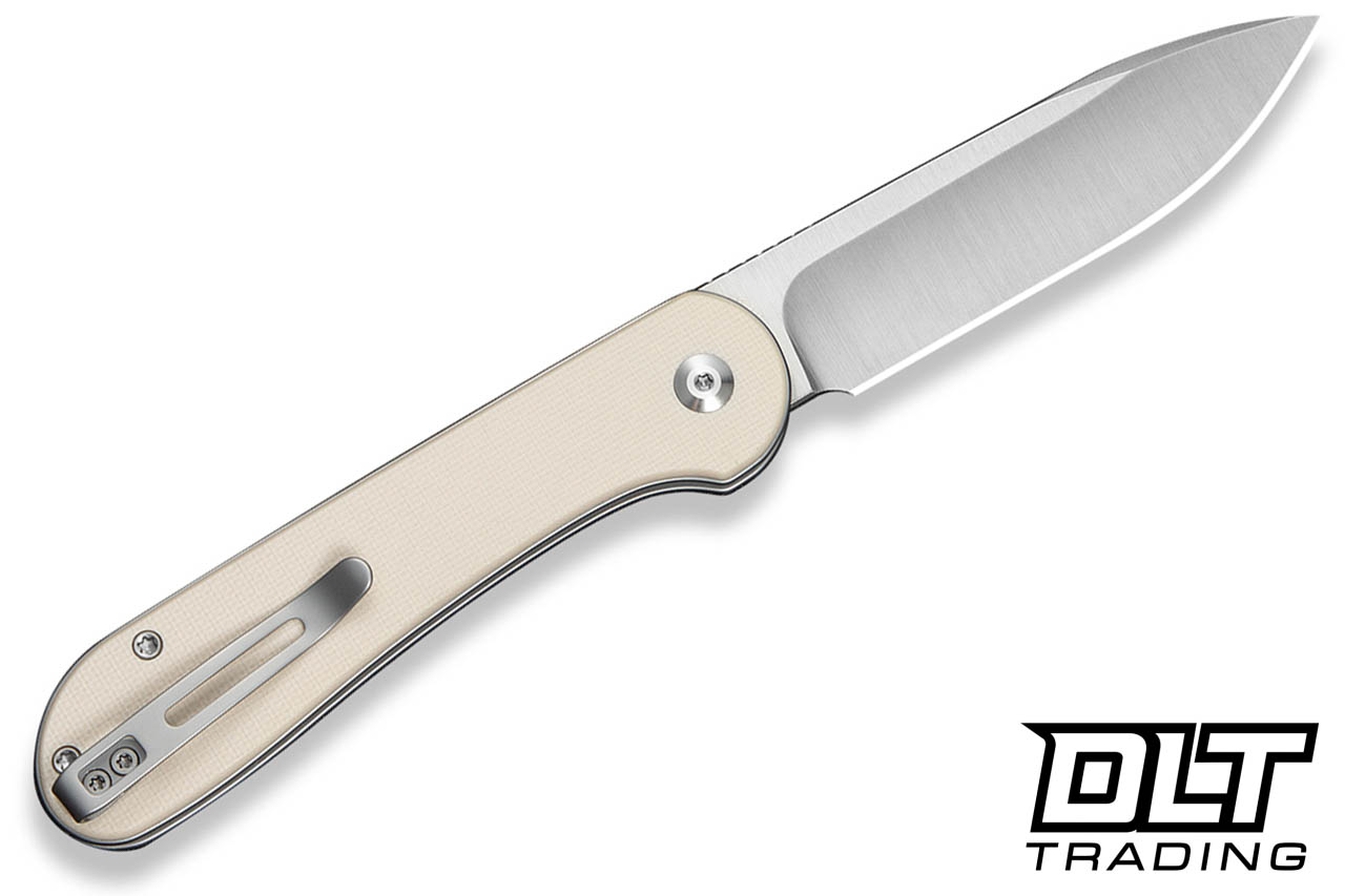 Civivi Elementum - Ivory G-10 - Satin 14C28N Blade C2103-PROMO