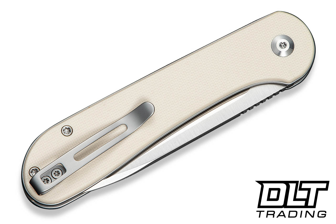 Civivi Elementum - Ivory G-10 - Satin 14C28N Blade C2103-PROMO
