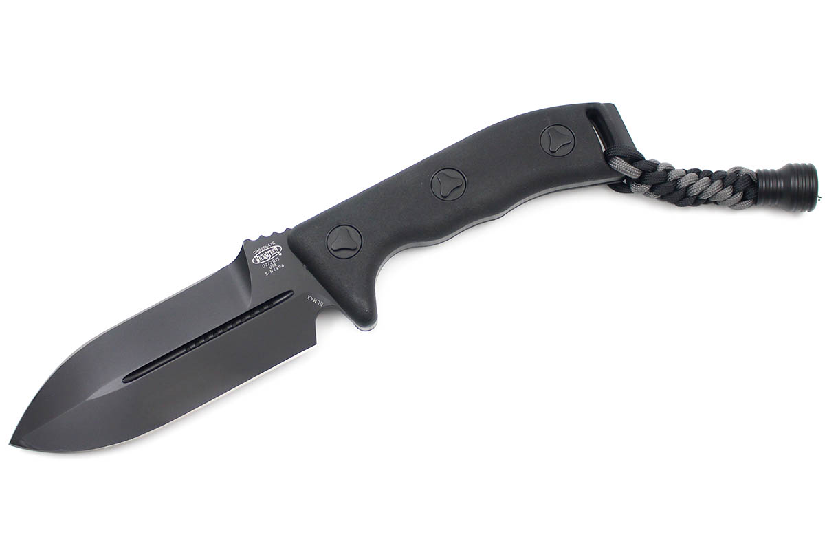 Microtech Crosshair D/E Fixed Blade - Black - DLT Trading