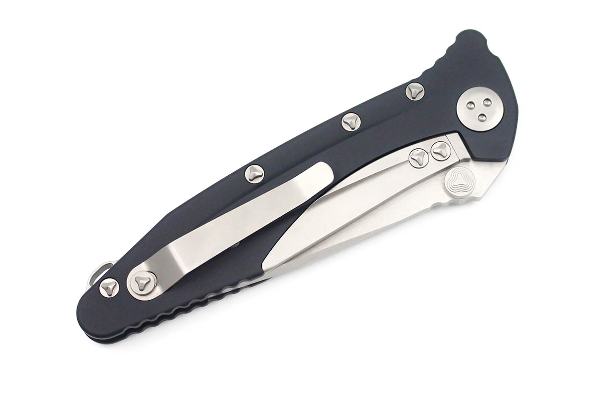 Microtech Aluminum Socom Delta S/E - Black Handle - Satin Blade