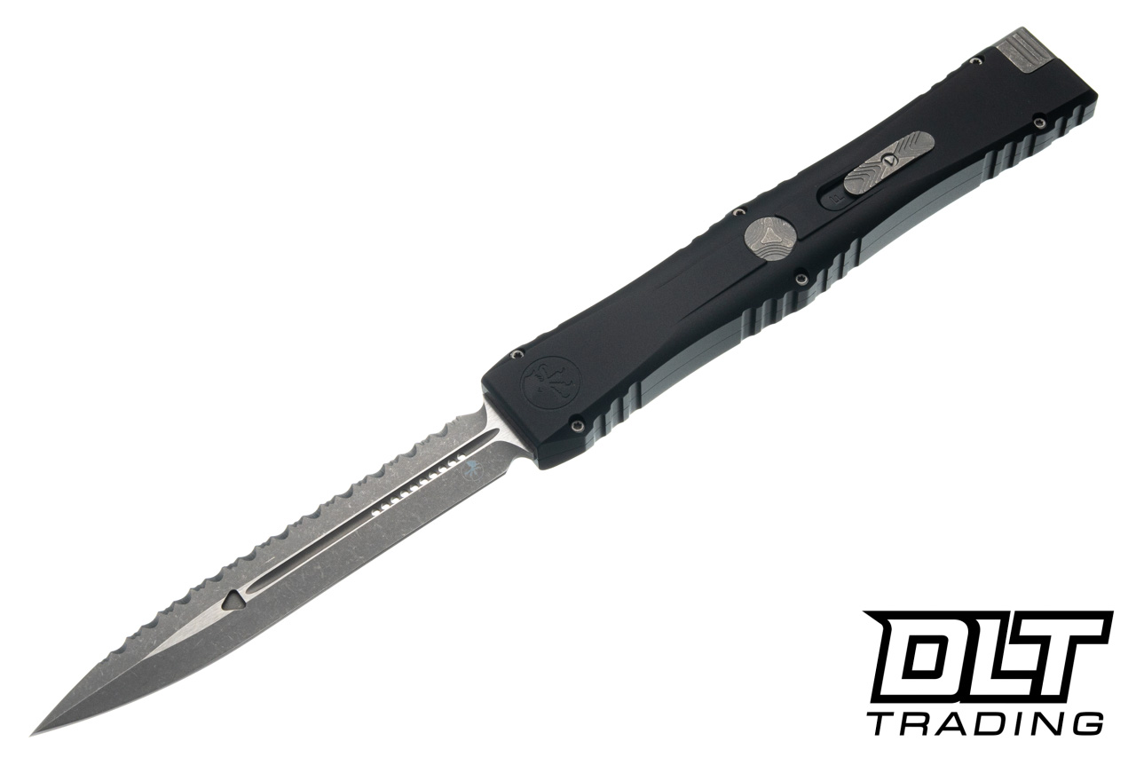 Microtech Nemesis IV - Black Hardcoat Ano Alloy - Apocalyptic