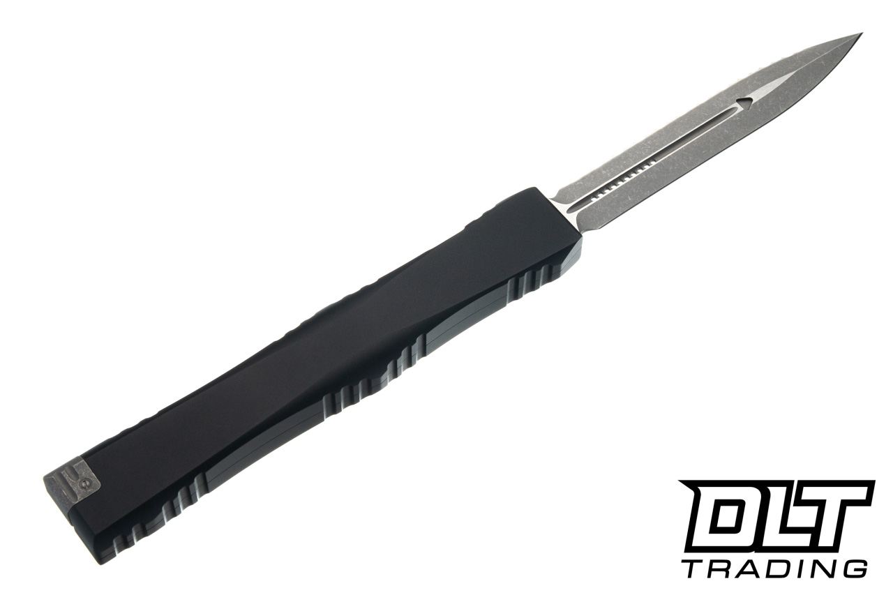 Microtech Nemesis IV - Black Hardcoat Ano Alloy - Apocalyptic