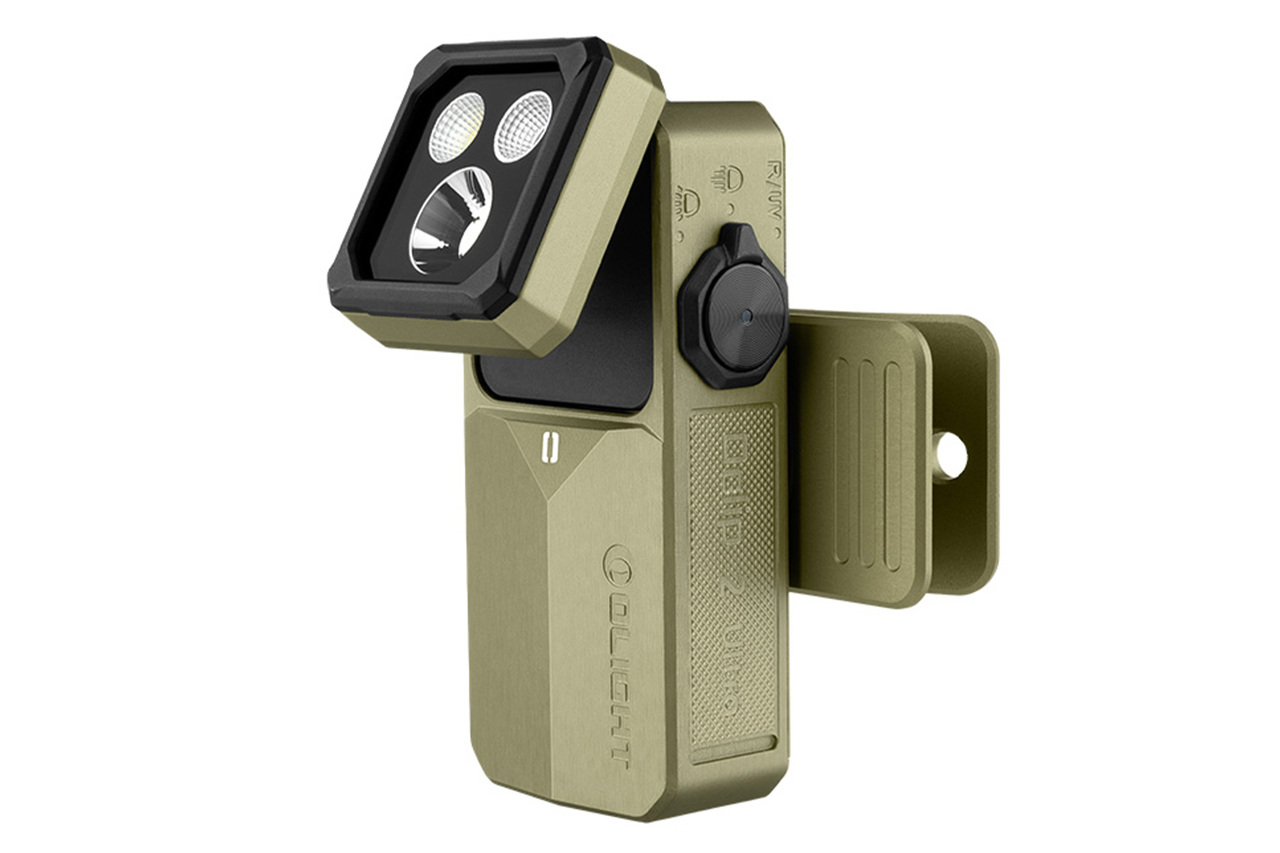 Olight Oclip 2 Ultra Clip Flashlight - Olive Green - DLT Trading