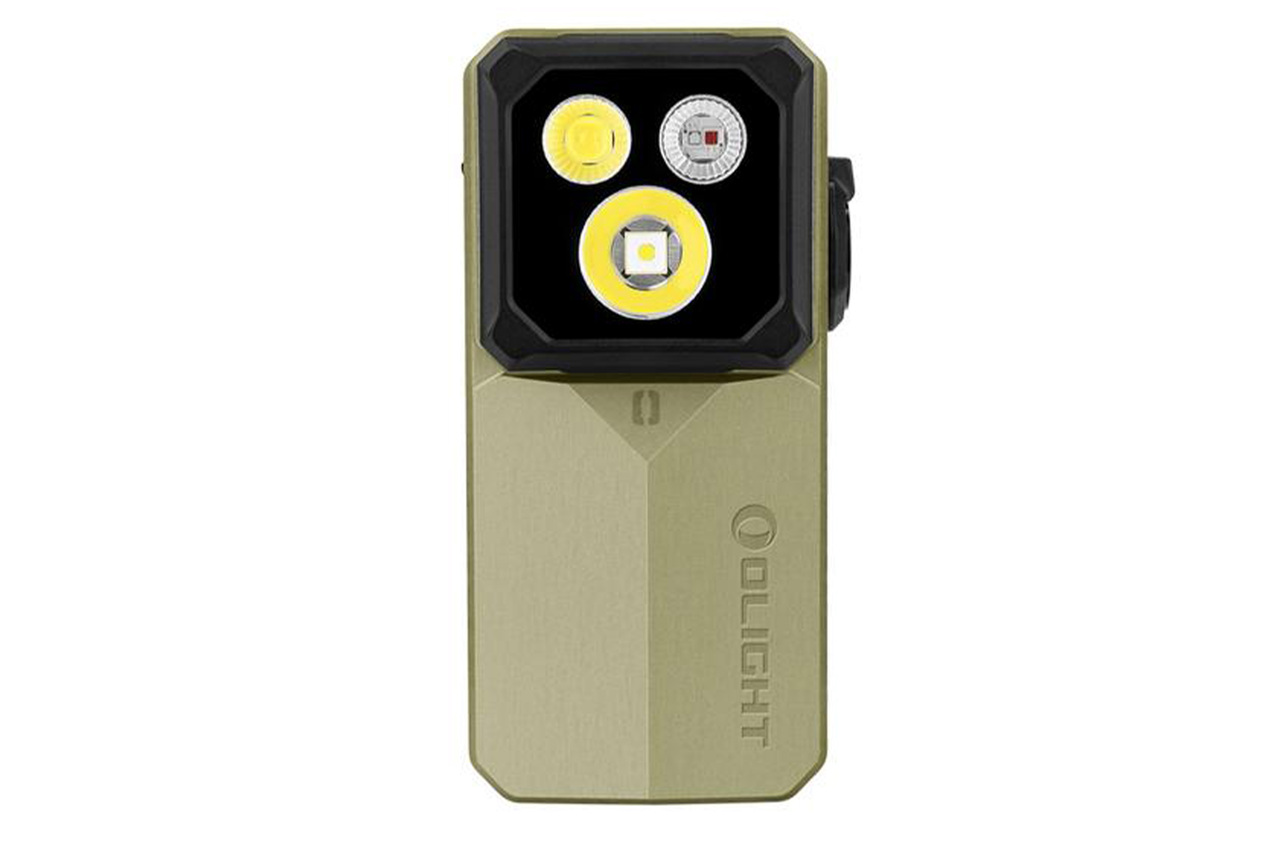 Olight Oclip 2 Ultra Clip Flashlight - Olive Green - DLT Trading