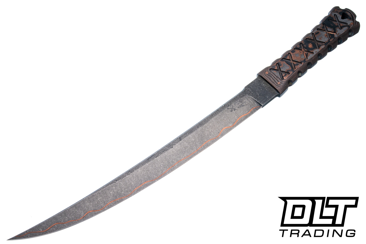 WAKU　27cm Williams Blade Design Shobu Zukuri Wakizashi 