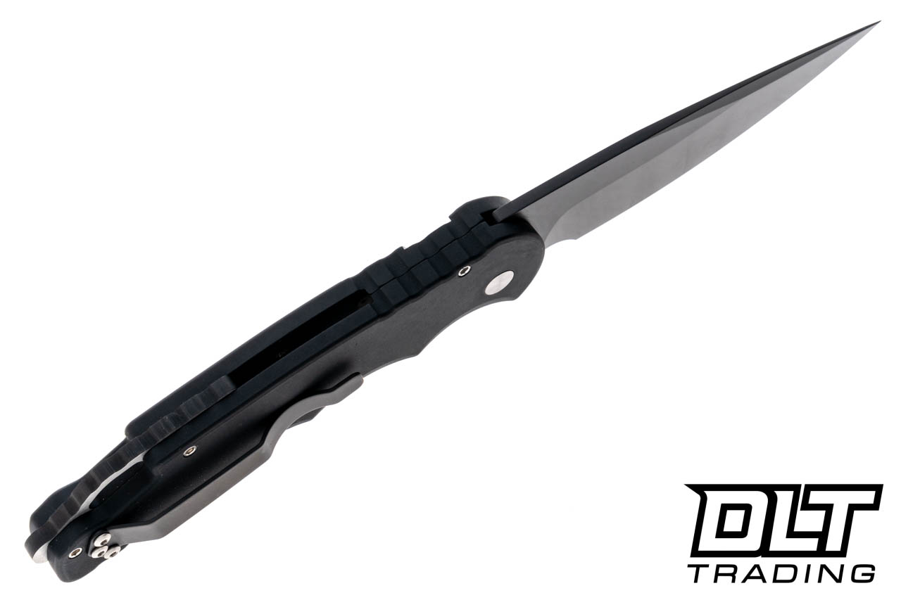 Pro-Tech TR-4 - Skull Limited Edition - Black Handle - Black Blade