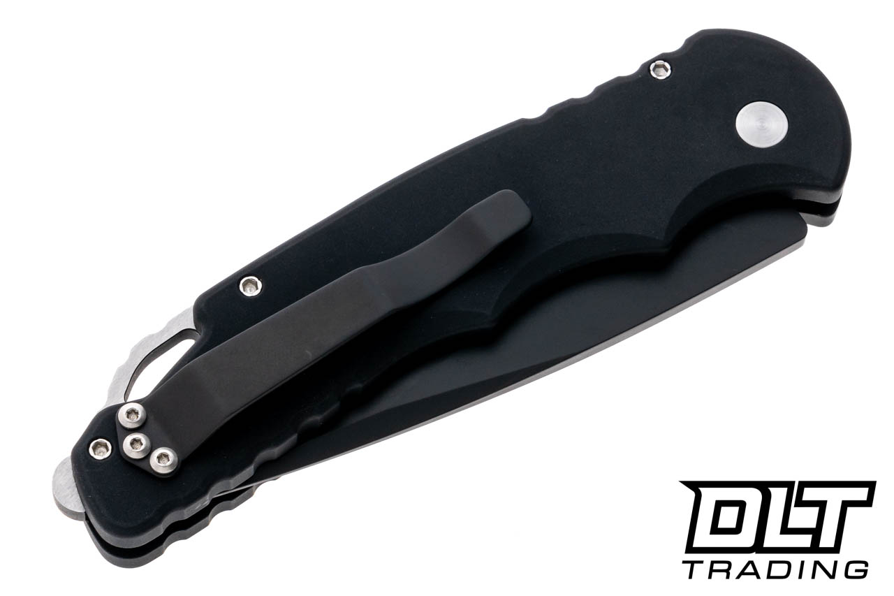 Pro-Tech TR-4 - Skull Limited Edition - Black Handle - Black Blade