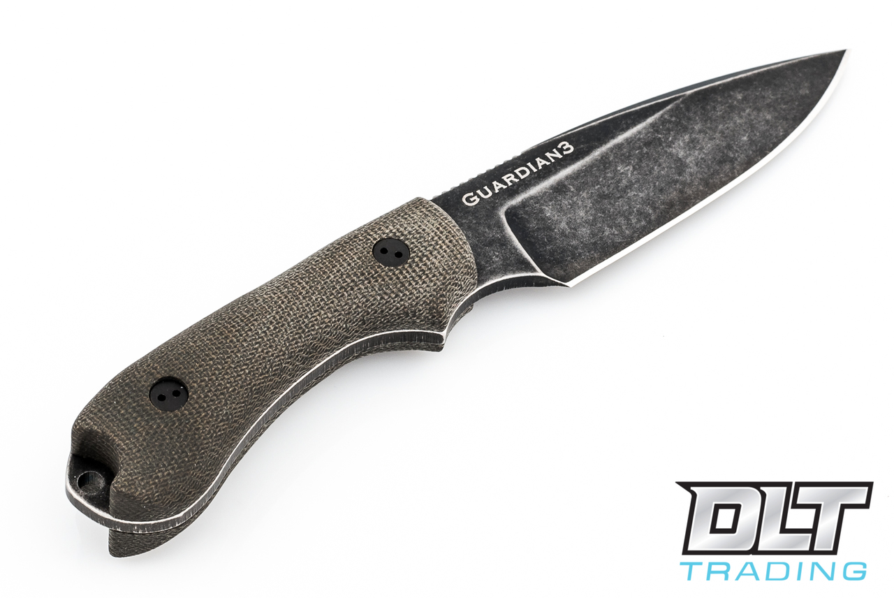 Bradford Guardian 3 M390 - 3D Green Micarta - False Edge - Nimbus