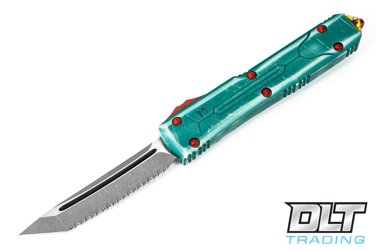 Microtech Ultratech Bounty Hunter T/E - Distressed Green
