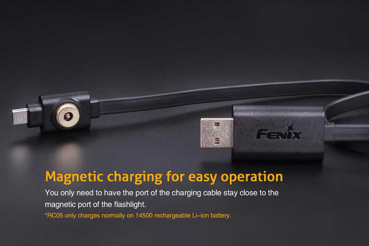 fenix flashlight charger Accessory USA Dual USB Port AC/DC Adapter for UC35 UC40 UC40UE UC45 Rechargeable LED Power Supply Cord Cable PS Battery Mains PSU : Electronics D1 include 0.5 Fenix Magnetic Mobile Charging Cable