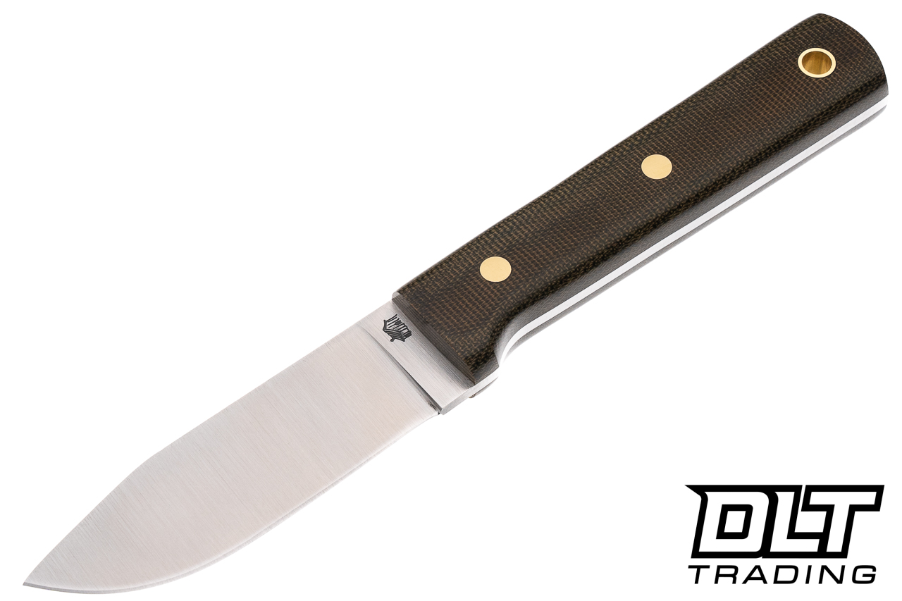 LT Wright Maverick Scout A2 - Flat Ground & Green Micarta