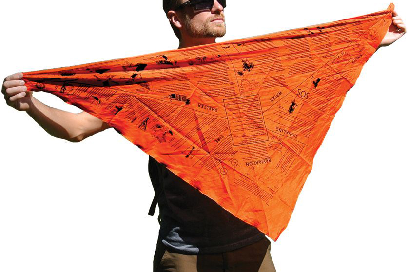 Survival Metrics Survival Bandana - Orange - DLT Trading