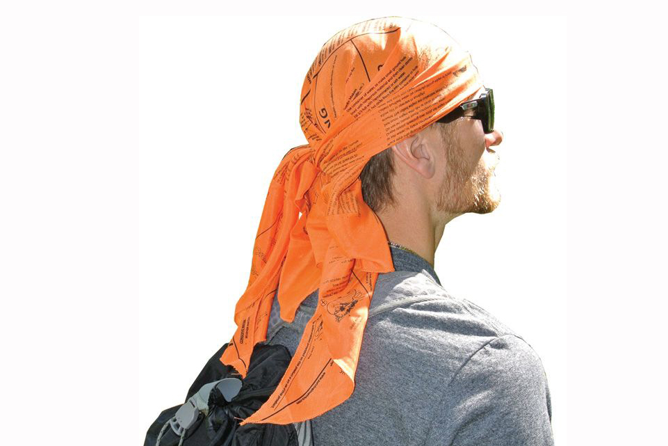 Survival Metrics Survival Bandana - Orange - DLT Trading
