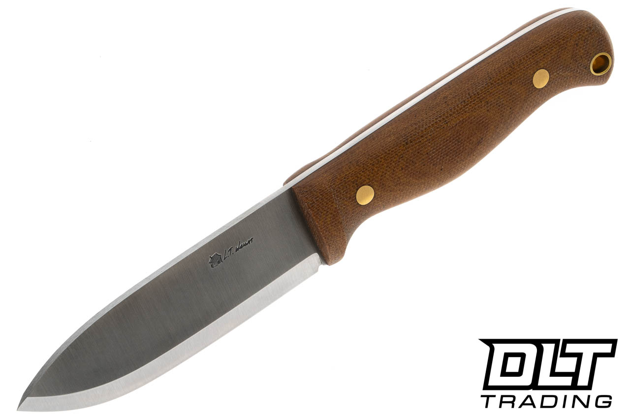 LT Wright | Outback 3V - Natural Micarta - Matte Finish