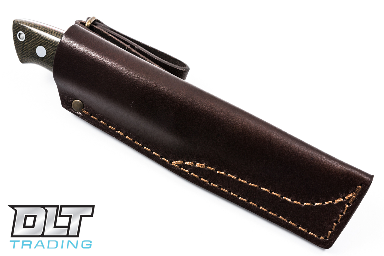 EnZo | 115 Trapper - Green Micarta