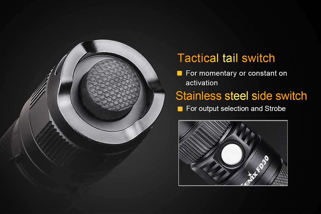 fenix fd30 focusing flashlight Focus - DISCONTINUED while its IP68 waterproof rating and 1 Fenix FD30 900 Lumen CREE