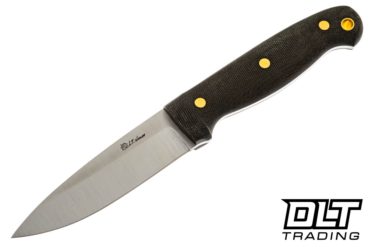 LT Wright | GNS 3V - Green Micarta - Matte Finish