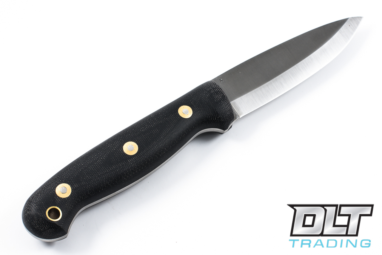 LT Wright GNS 3V - Scandi - Black Micarta - Matte Finish - DLT Trading