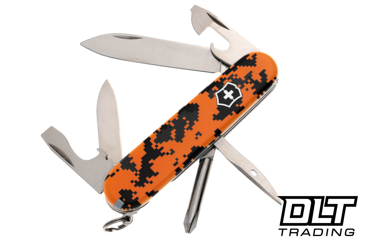 Swiss Army Tinker Blaze Orange Digital Camo - DLT Trading