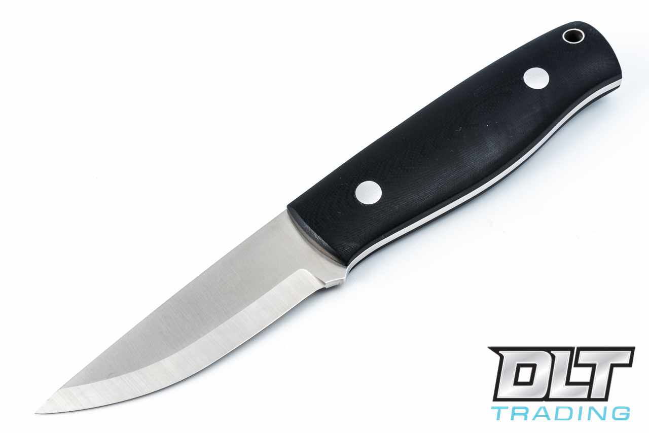 EnZo | Elver 85 Scandi - Black G-10 - Black G-10 , N/I