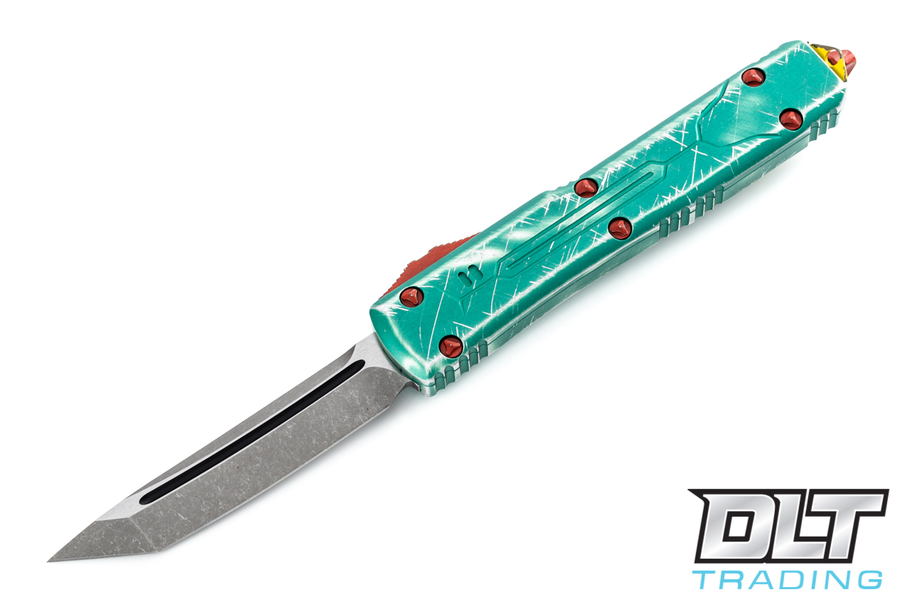 Microtech Ultratech T/E - Bounty Hunter Handle - Apocalyptic Blade